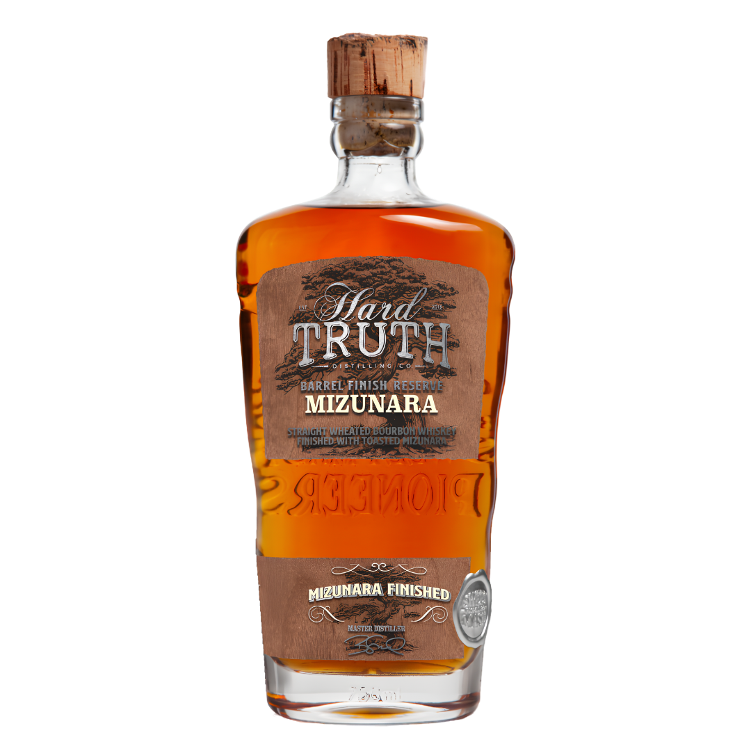Hard Truth Mizunara Oak Barrel Finished Bourbon 750ml