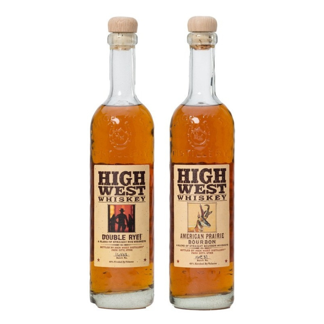 High West 750ml 2 Bottle Combo