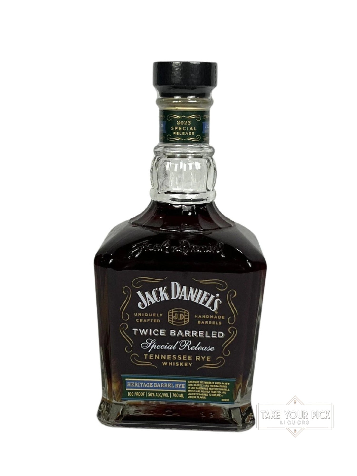 Jack Daniel's Twice Barreled Special Release Tennessee Rye Whiskey - 100 Proof