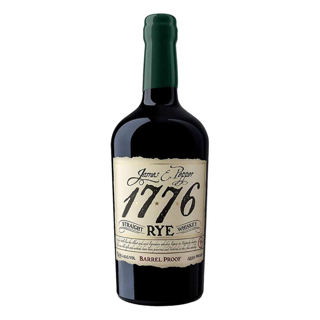 James E. Pepper 1776 Barrel Proof Rye Whiskey 750ml
