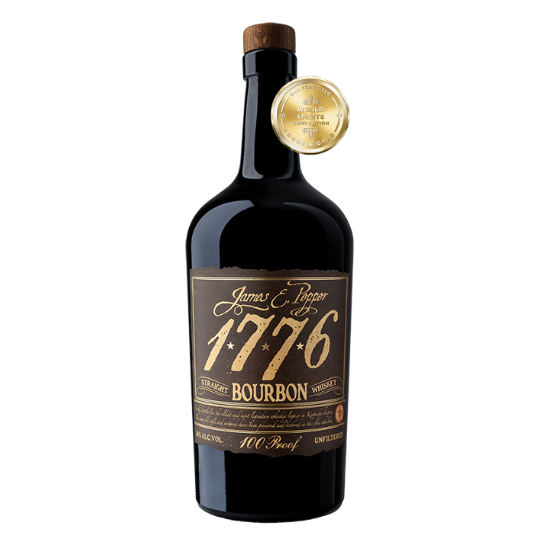 James E. Pepper 1776 Straight Bourbon 100 Proof
