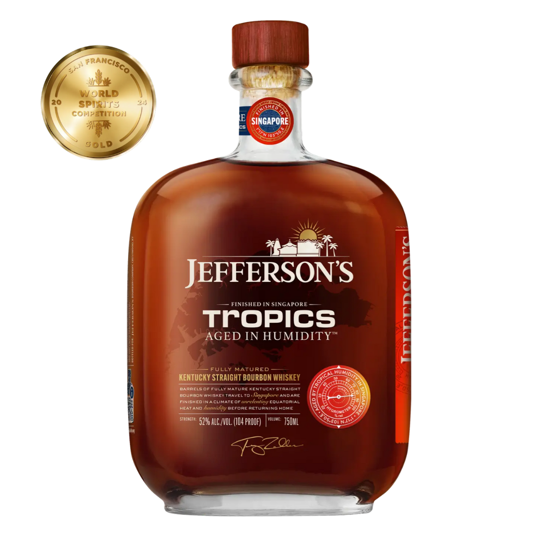 Jefferson's Tropics Aged in Humidity Bourbon Whiskey 750ml
