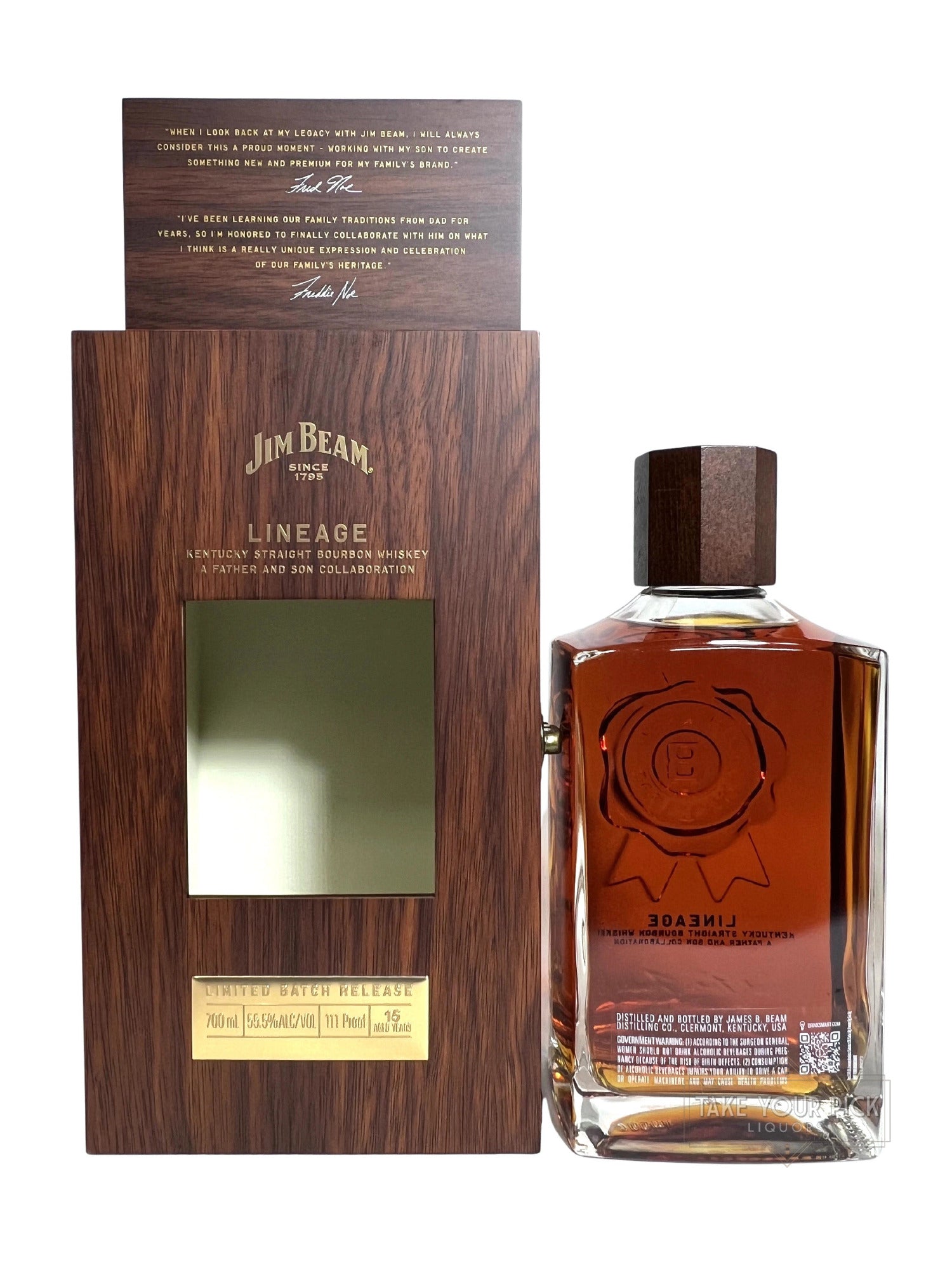 Jim Beam Lineage 15-year - 111 Proof