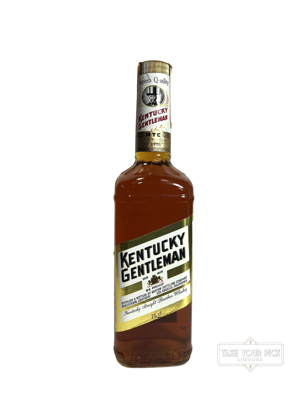 Kentucky Gentleman 1979 - 86 Proof