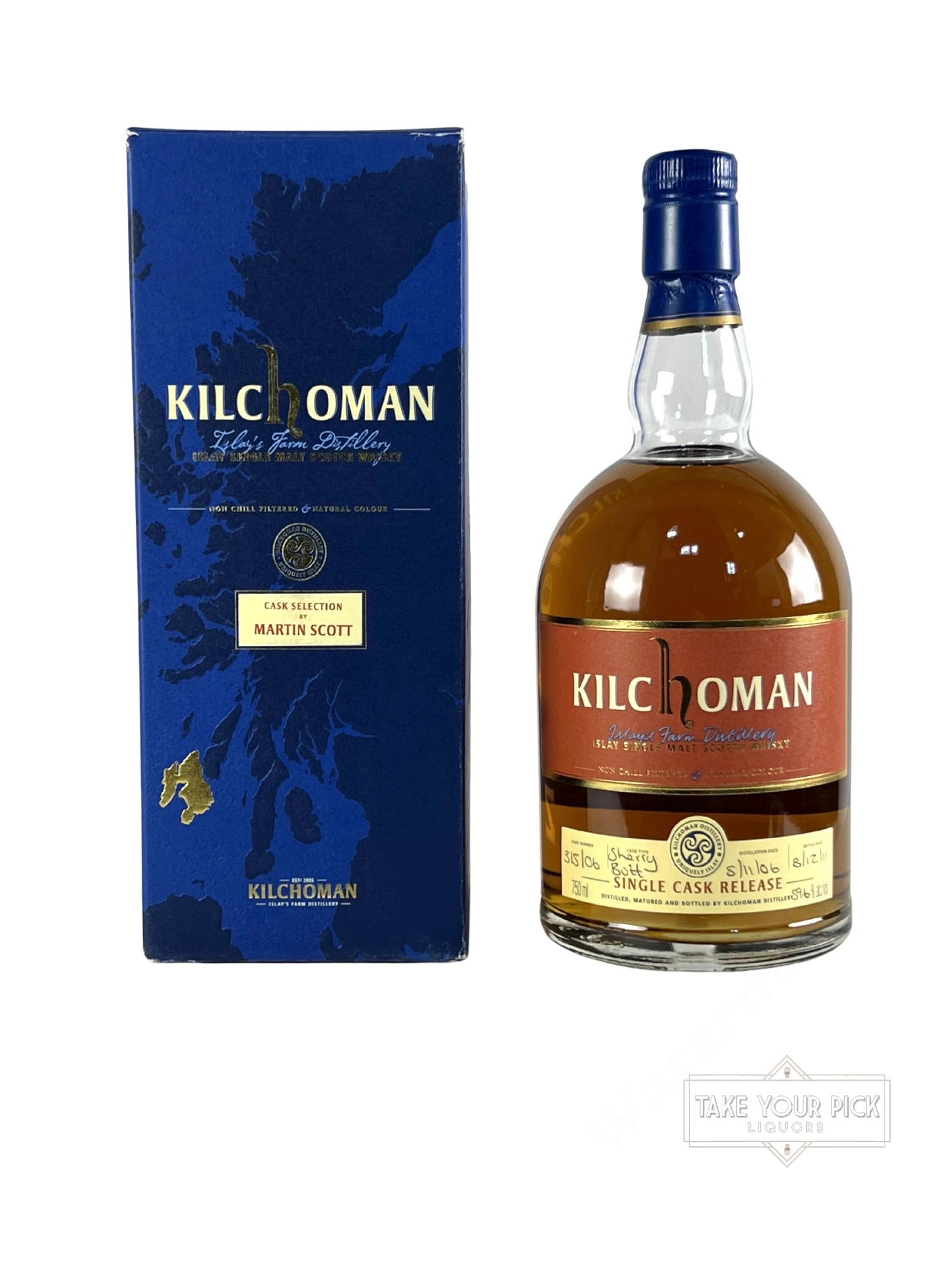 Kilchoman Single Cask Release 2011