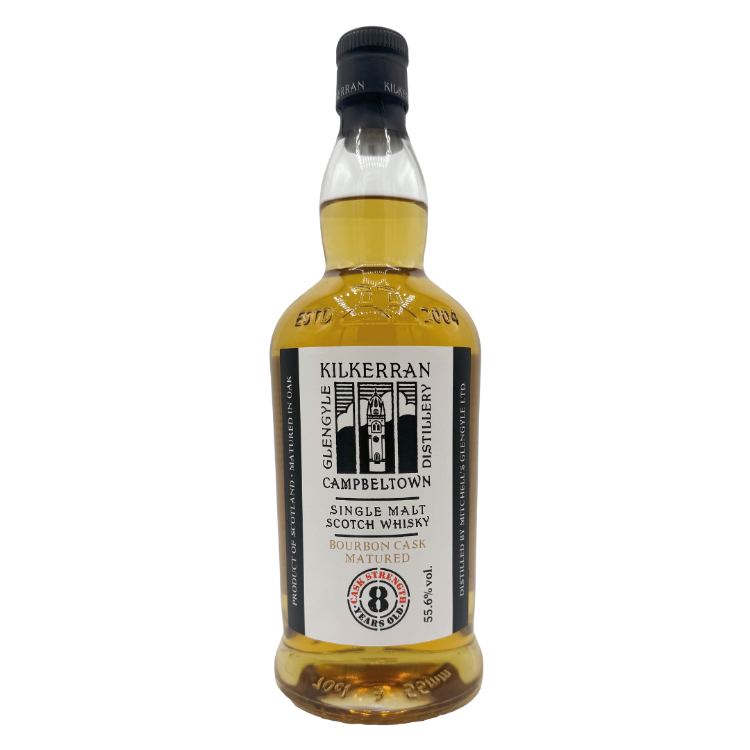 Kilkerran 8 Year Cask Strength Bourbon Finish Scotch Whisky 700ml