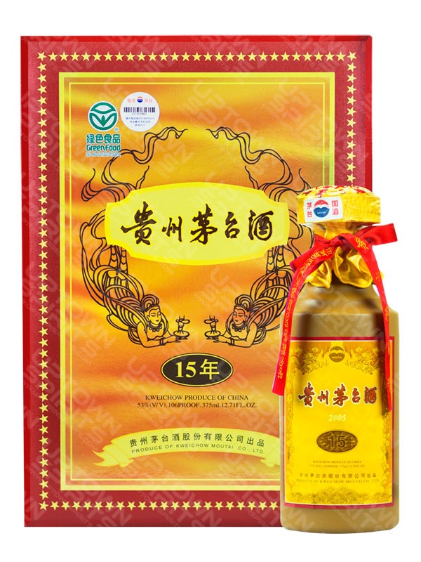Kweichow Moutai 15 Year Baijiu