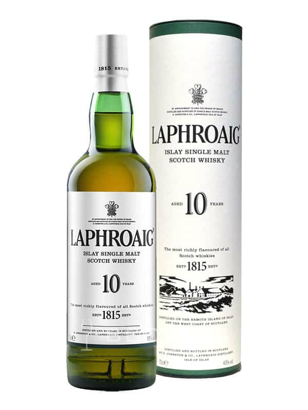 Laphroaig 10 Year Scotch Whiskey 750ml