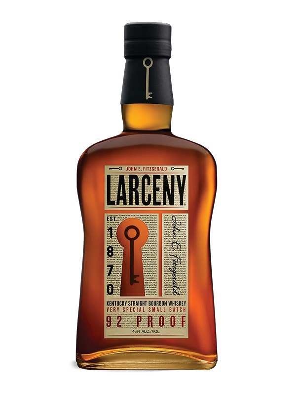 Larceny Bourbon Whiskey Small Batch 92 Proof