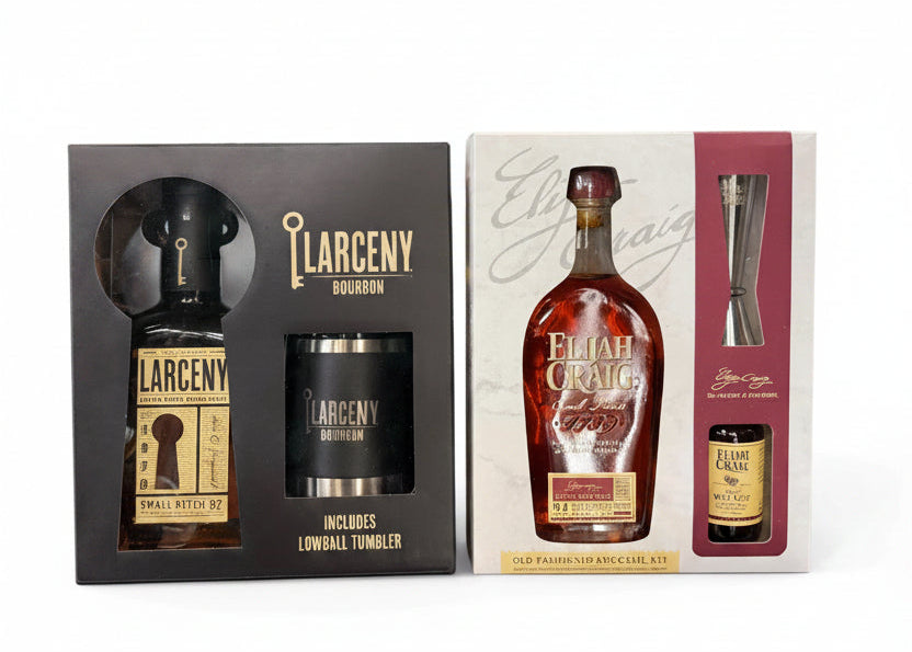 Bourbon Gift Set Collection Featuring Elijah Craig & Larceny