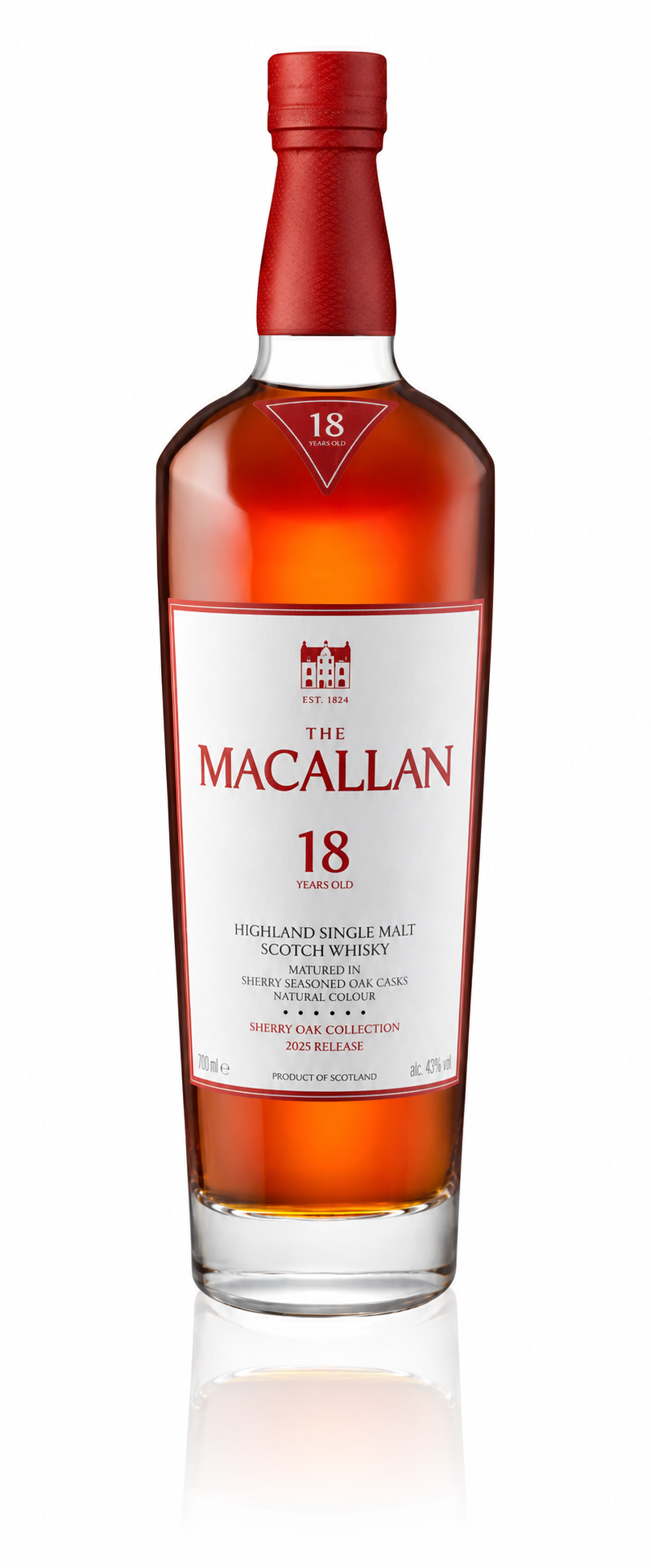 The Macallan Sherry Oak 18 Years Old 2025 Release