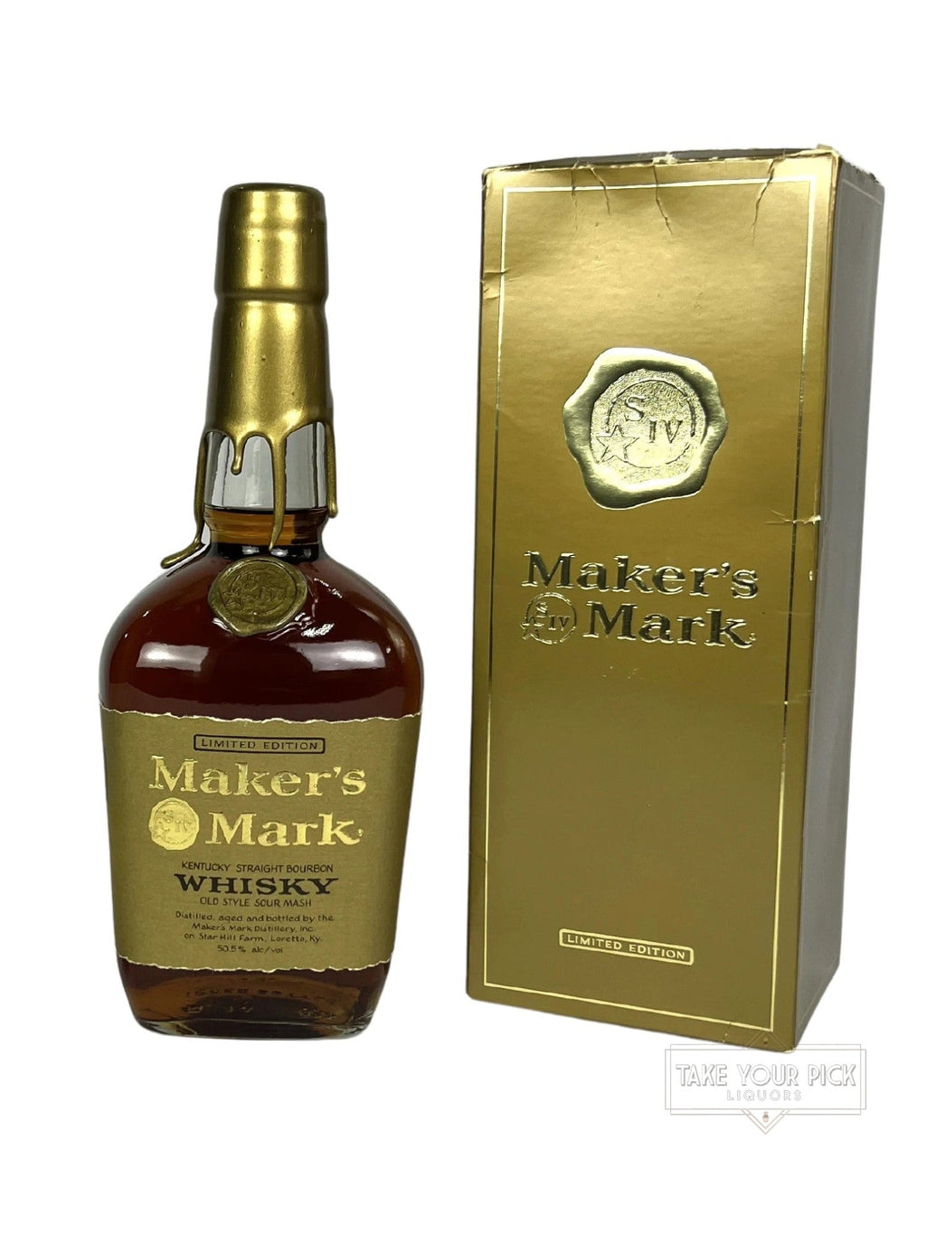 Maker's Mark Gold Wax 1994 - 101 Proof