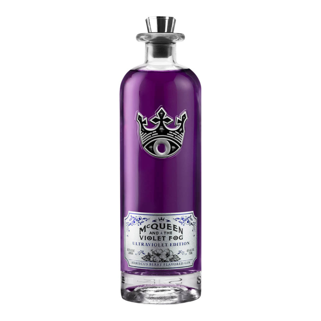 McQueen and the Violet Fog Gin Ultraviolet Edition