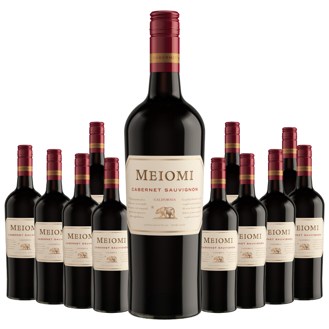 Meiomi Cabernet Sauvignon California 750ml 12 Bottle Case - Free Shipping