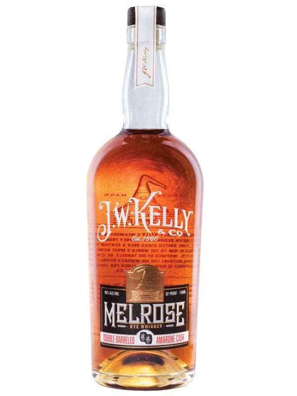 J.W. Kelly Melrose Amarone Cask Rye Whiskey 750ml