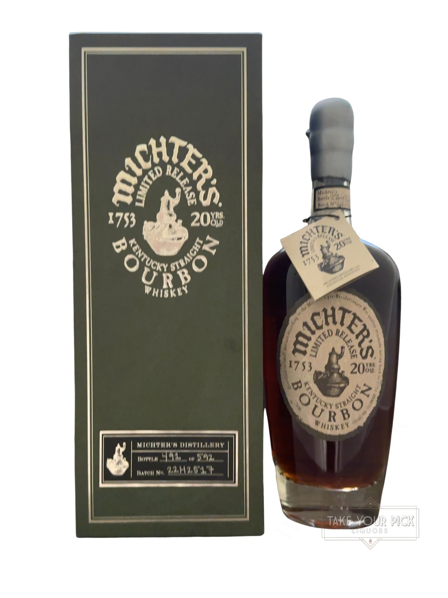 2022 Michter's 20 Year Limited Release Kentucky 114.2 Proof 750ml (Missing outer box)