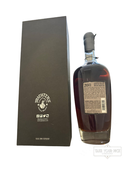 2022 Michter's 20 Year Limited Release Kentucky 114.2 Proof 750ml (Missing outer box)