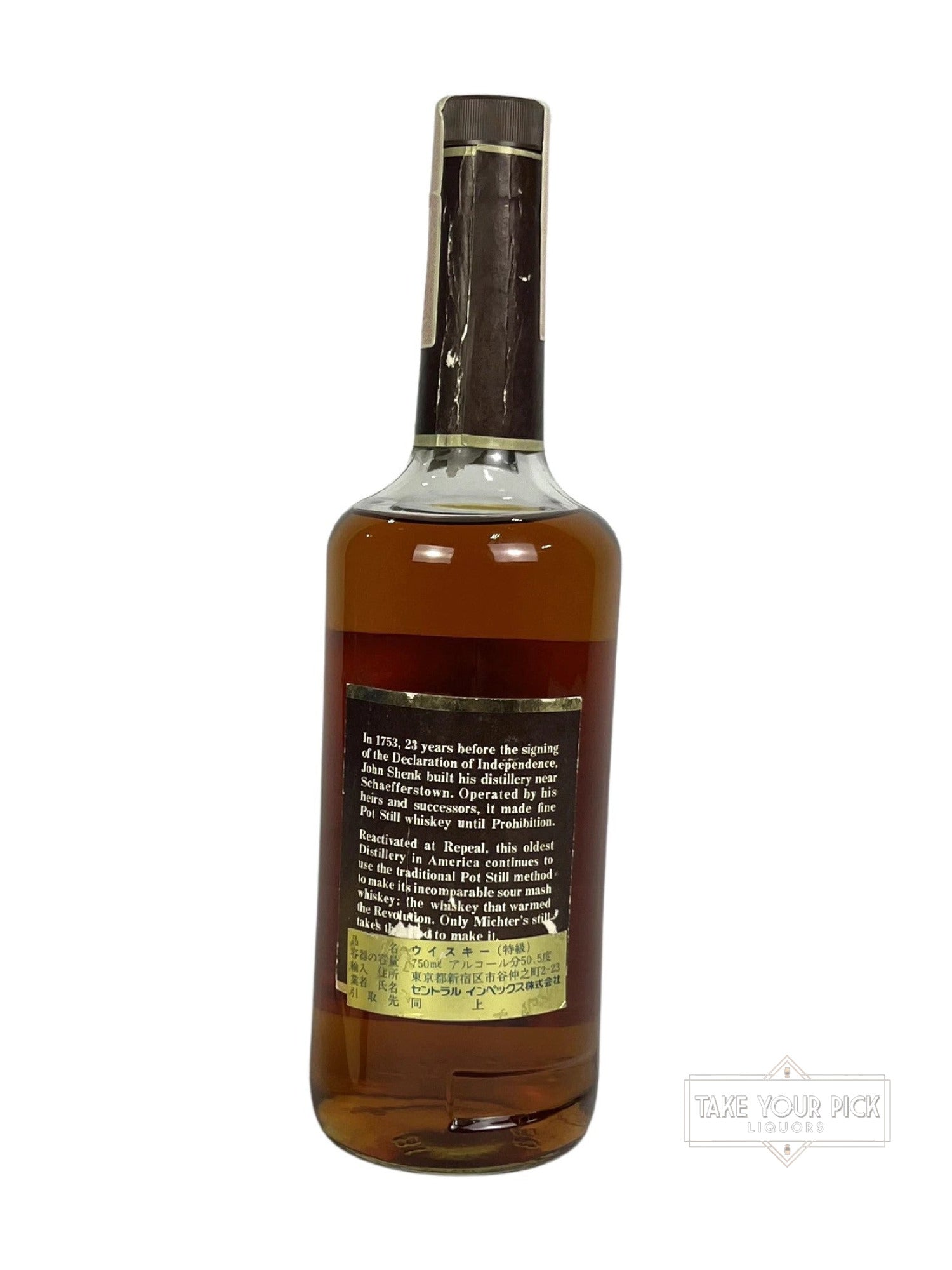 Michter's Original Sour Mash Whiskey 1988 - 101 Proof