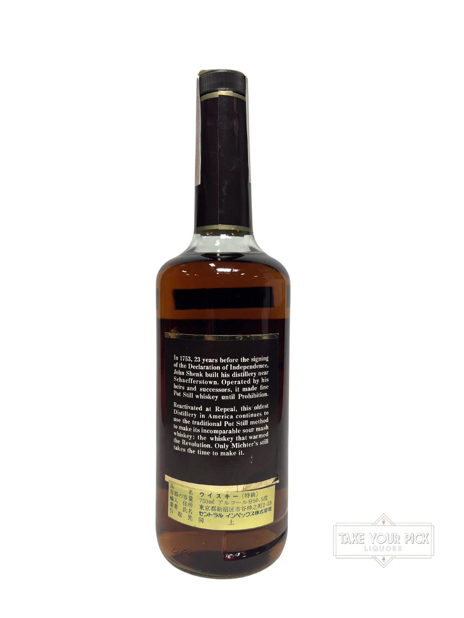 Michter's Original Sour Mash Whiskey 1988 - 101 Proof