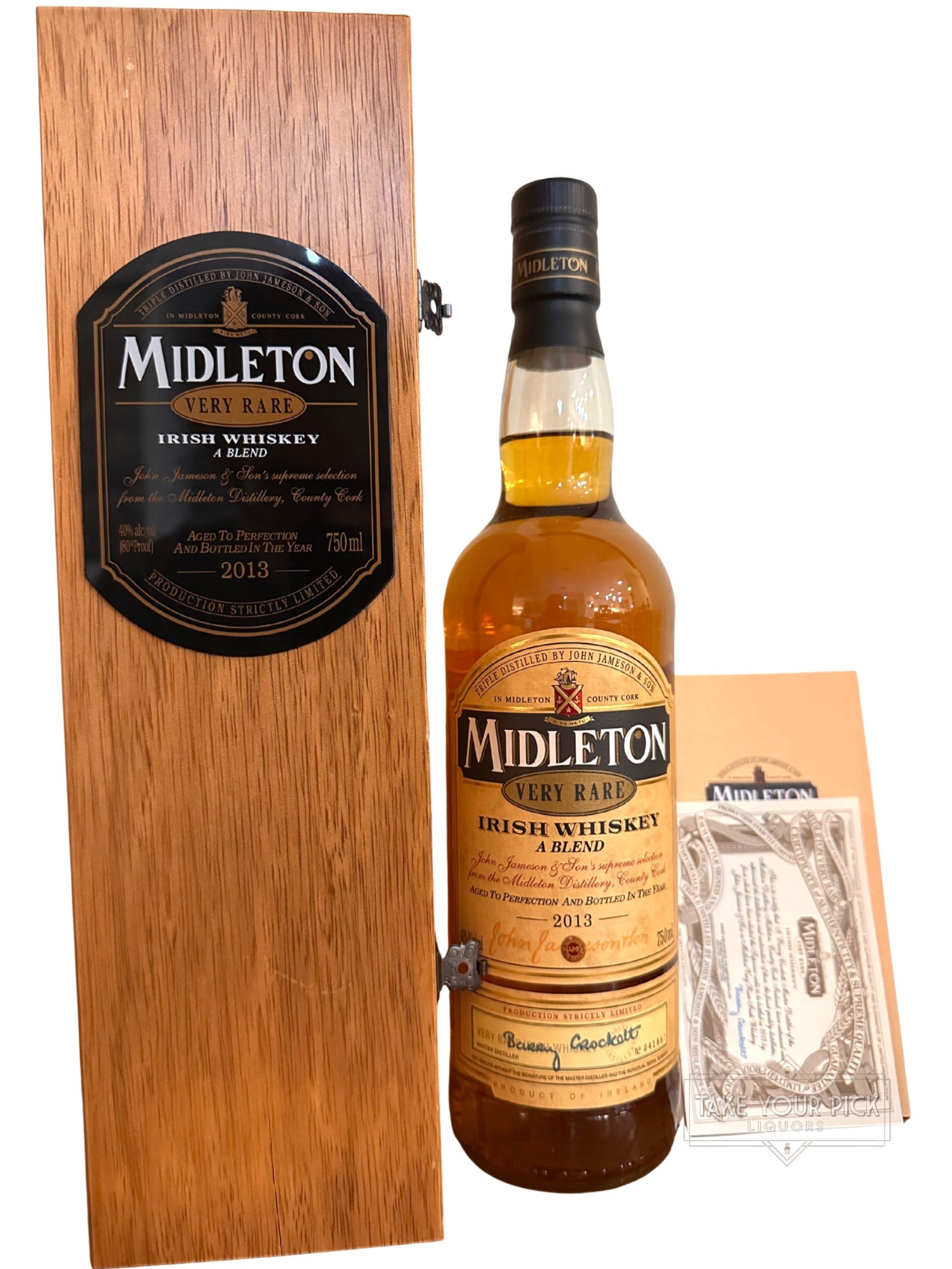 Midleton Very Rare Irish Whiskey A Blend 80 Proof