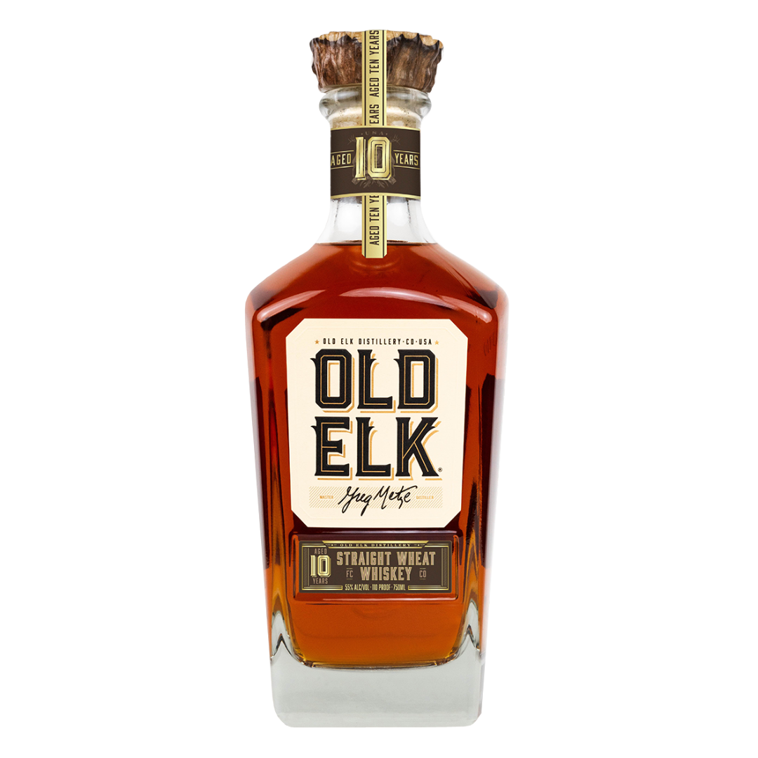 Old Elk 10 Year Straight Wheat Whiskey 750ml