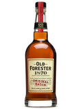 Old Forester 1870 Original Batch Bourbon Whiskey