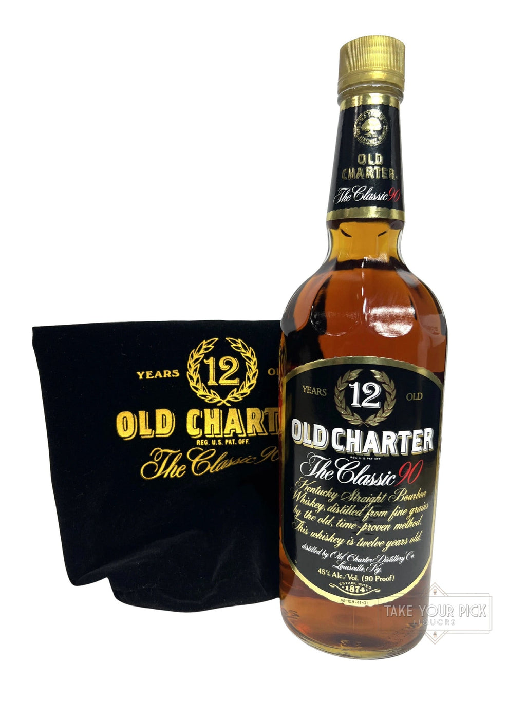 Old Charter 12-year 90pf. 1991 (Louisville) - 90 Proof