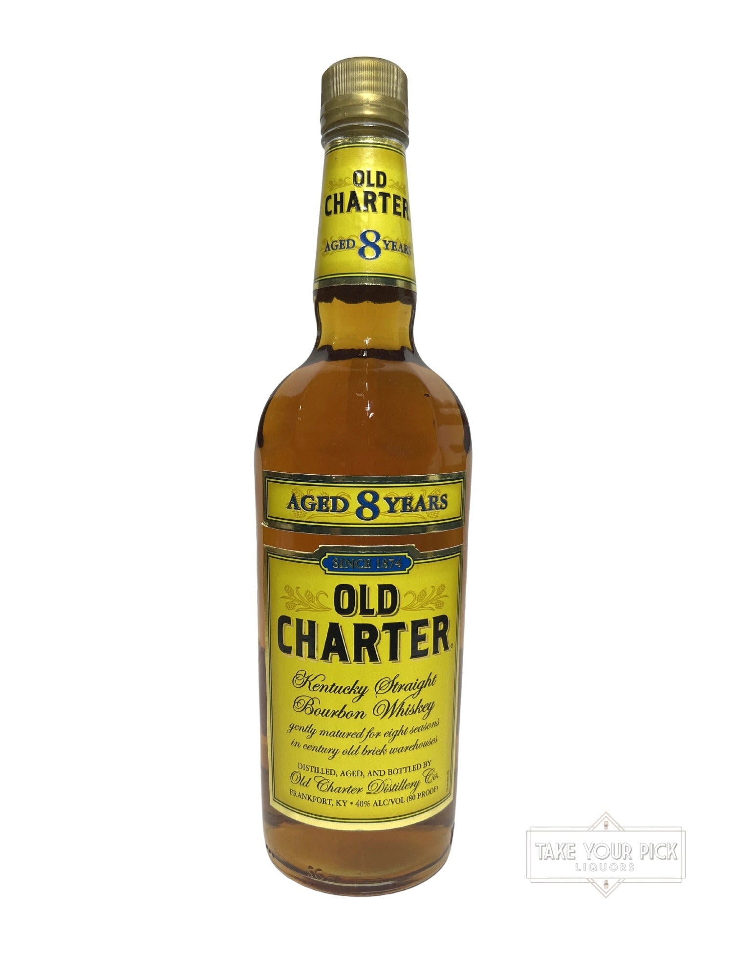 Old Charter 8-year Bourbon - 80 Proof