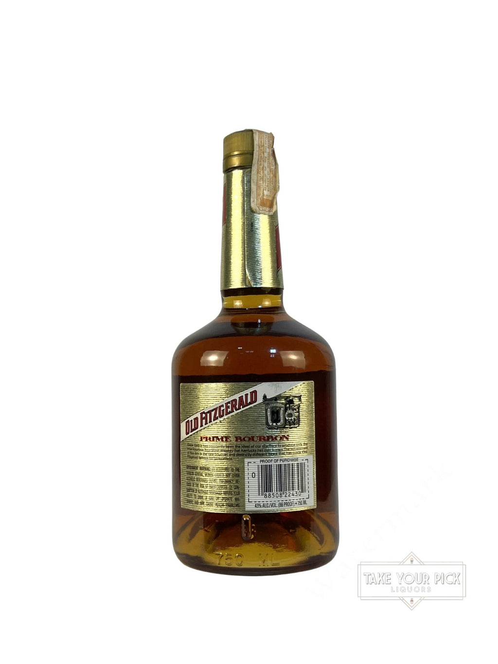 Old Fitzgerald Prime Stitzel Weller 1980
