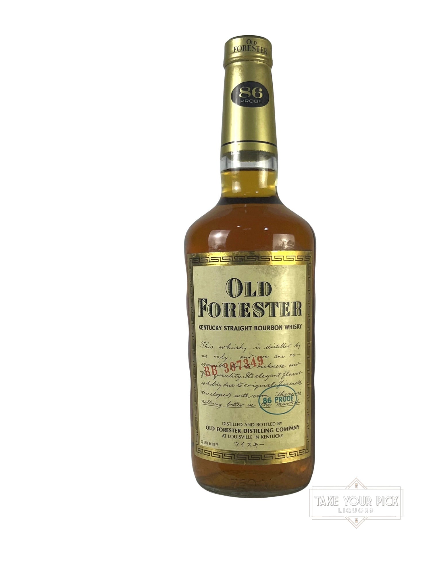 Old Forester 86pf. 1990