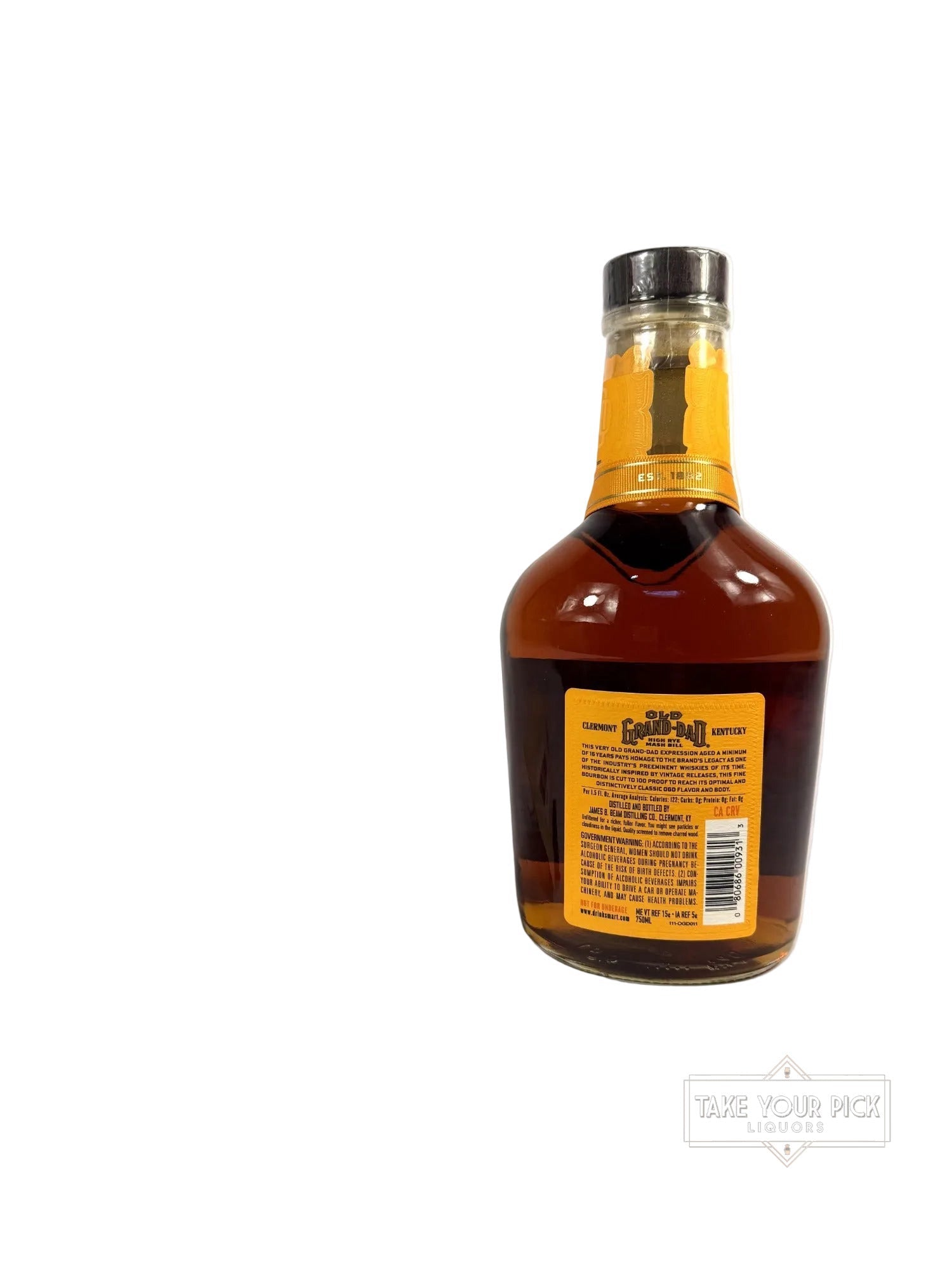 Old Grand-Dad 16-year - 86 Proof
