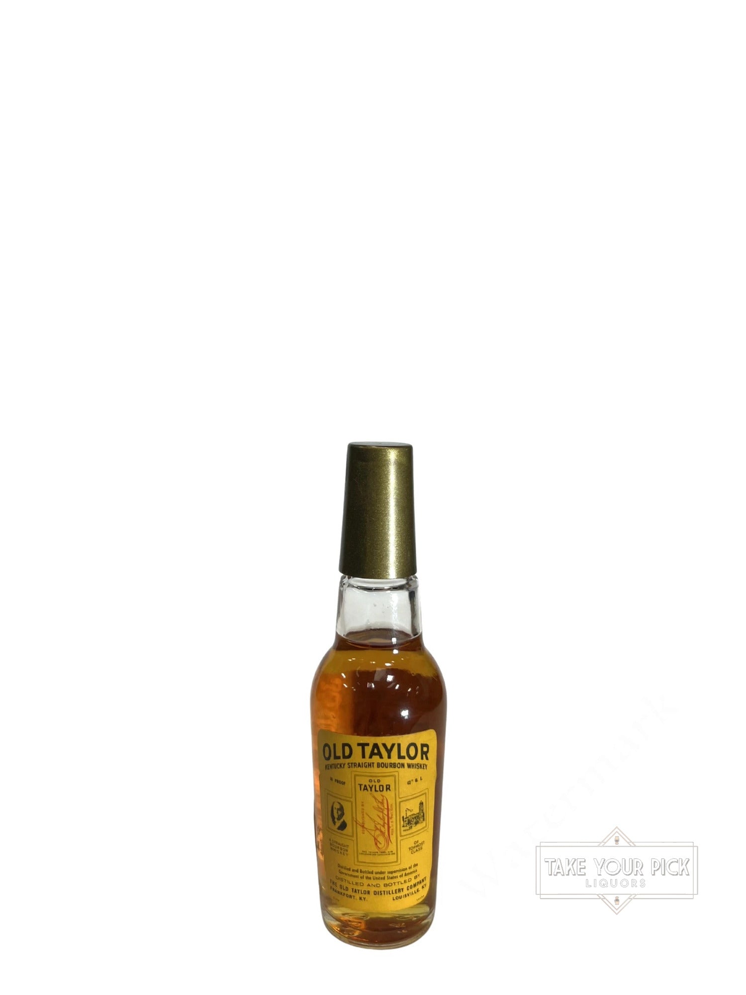Old Taylor Bourbon 1992 miniature