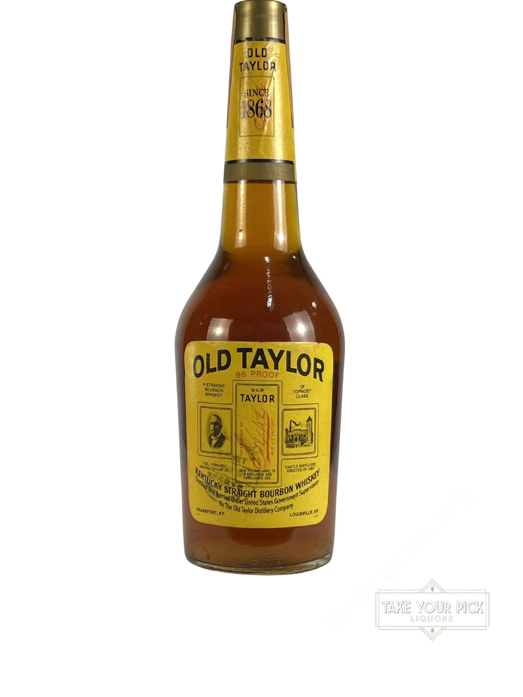 Old Taylor National Distillers 4/5 quart 1973 - 86 Proof
