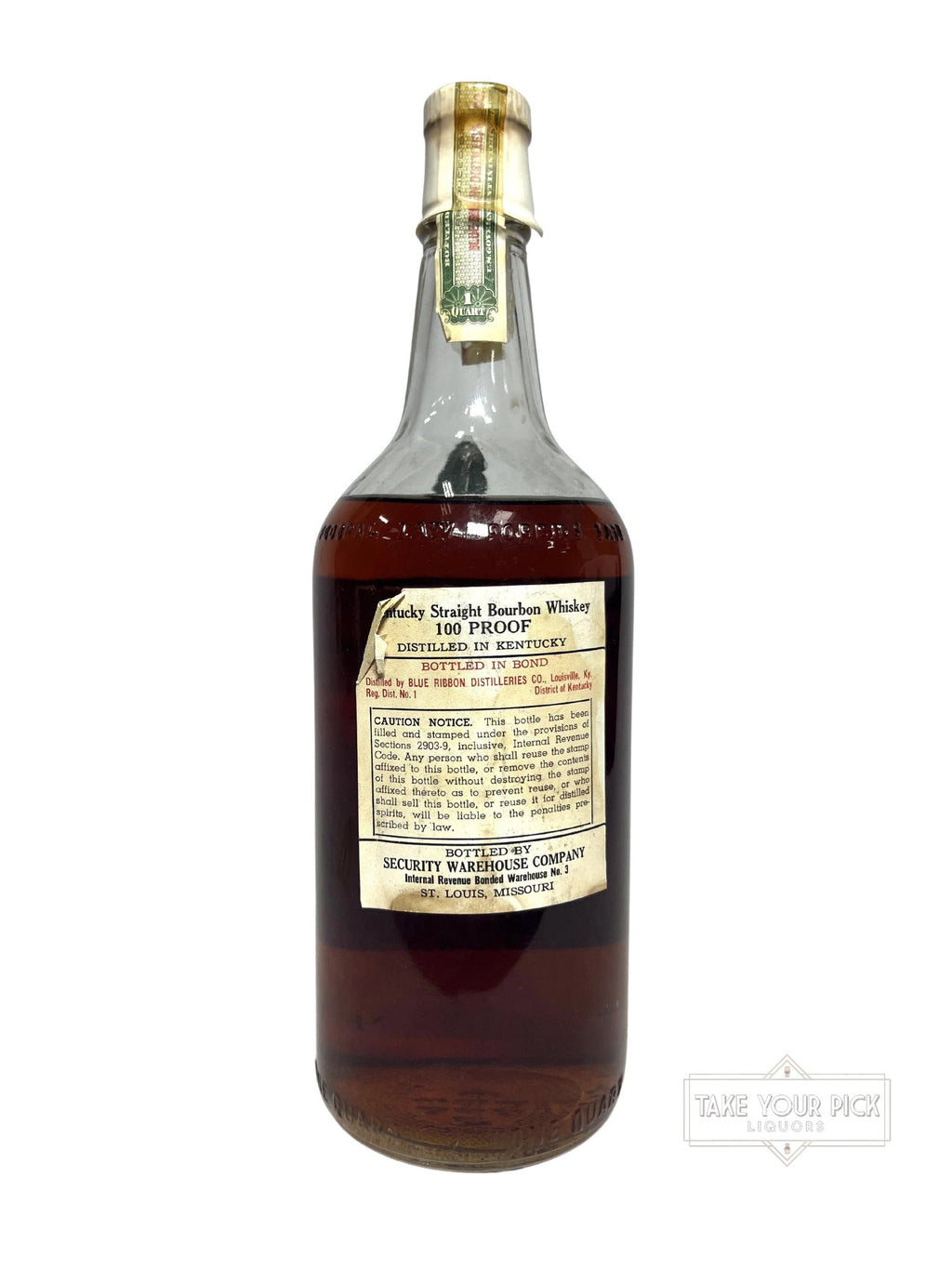 Old Timbrook Special Reserve BIB 1943 Quart - 100 Proof