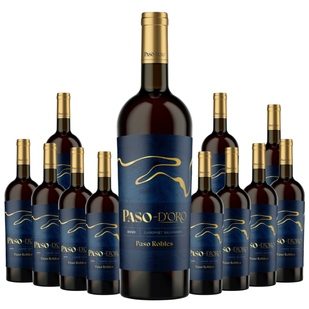 Paso D'oro Cabernet Sauvignon Paso Robles 2021 12 Bottle Case
