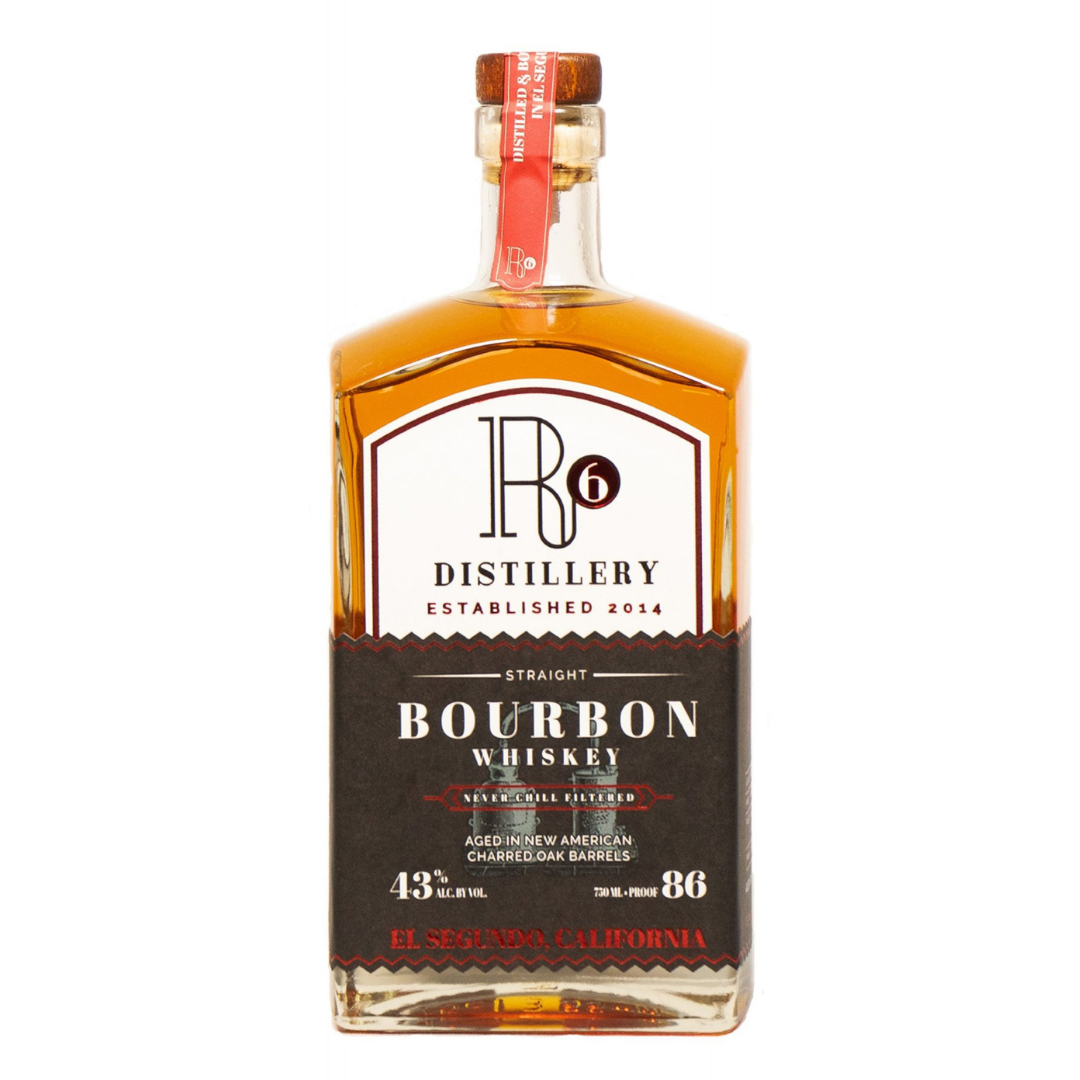 R6 Distillery Straight Bourbon Whiskey 86