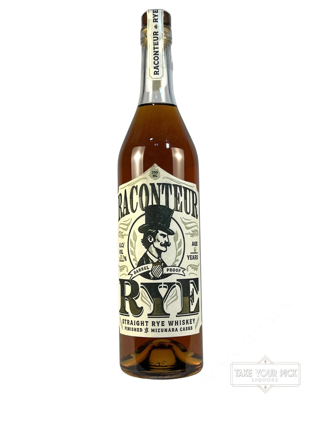 Raconteur Straight Rye Whiskey Finished in Mizunara Casks (Batch 1)