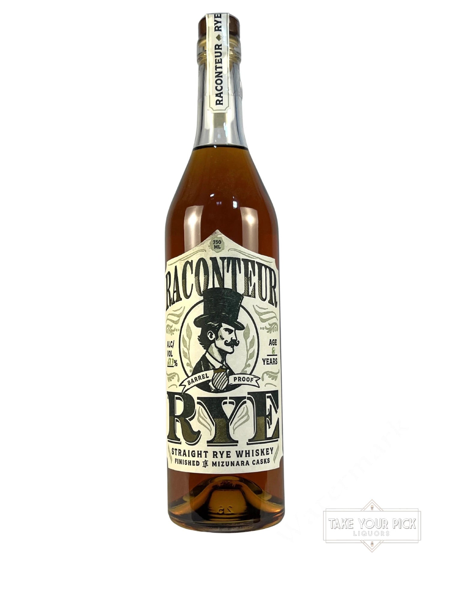 Raconteur Straight Rye Whiskey Finished in Mizunara Casks (Batch 1)