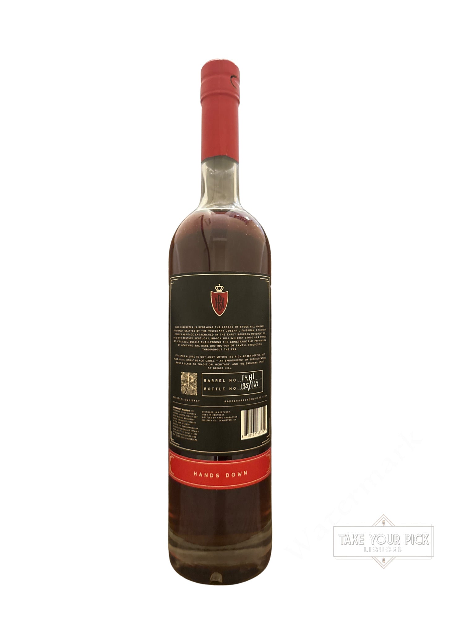 Rare Character Brook Hill 10 Year 130.1 Proof