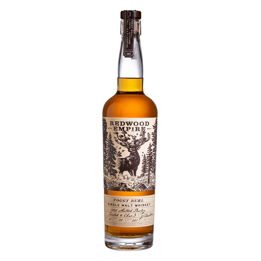 Redwood Empire Foggy Burl High Single Malt Whiskey 750ml