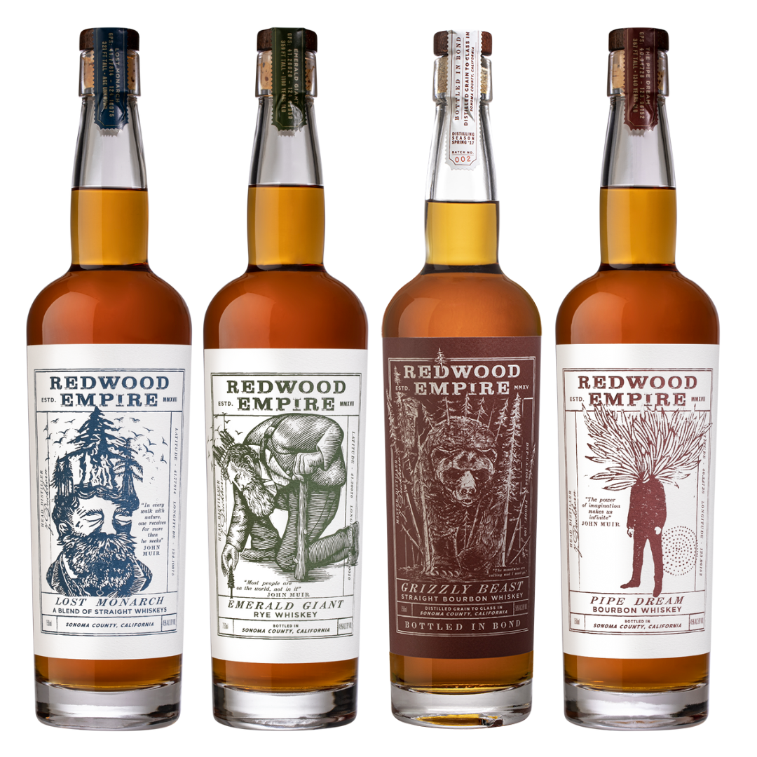Redwood Empire Grizzly Beast 4 Bottle Combo