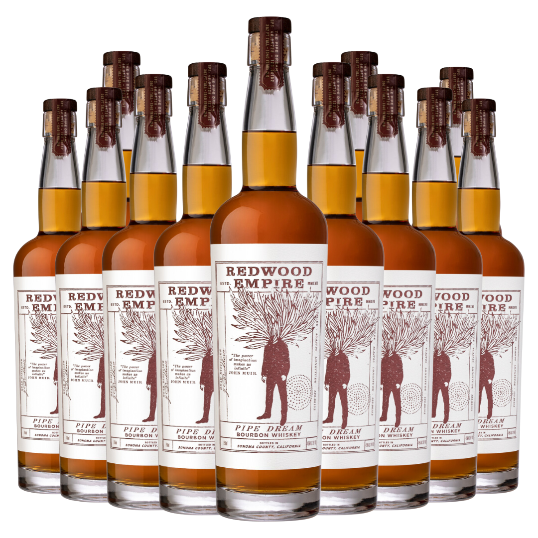 Redwood Empire Pipe Dream Bourbon Whiskey 750ml 12 Bottle Case