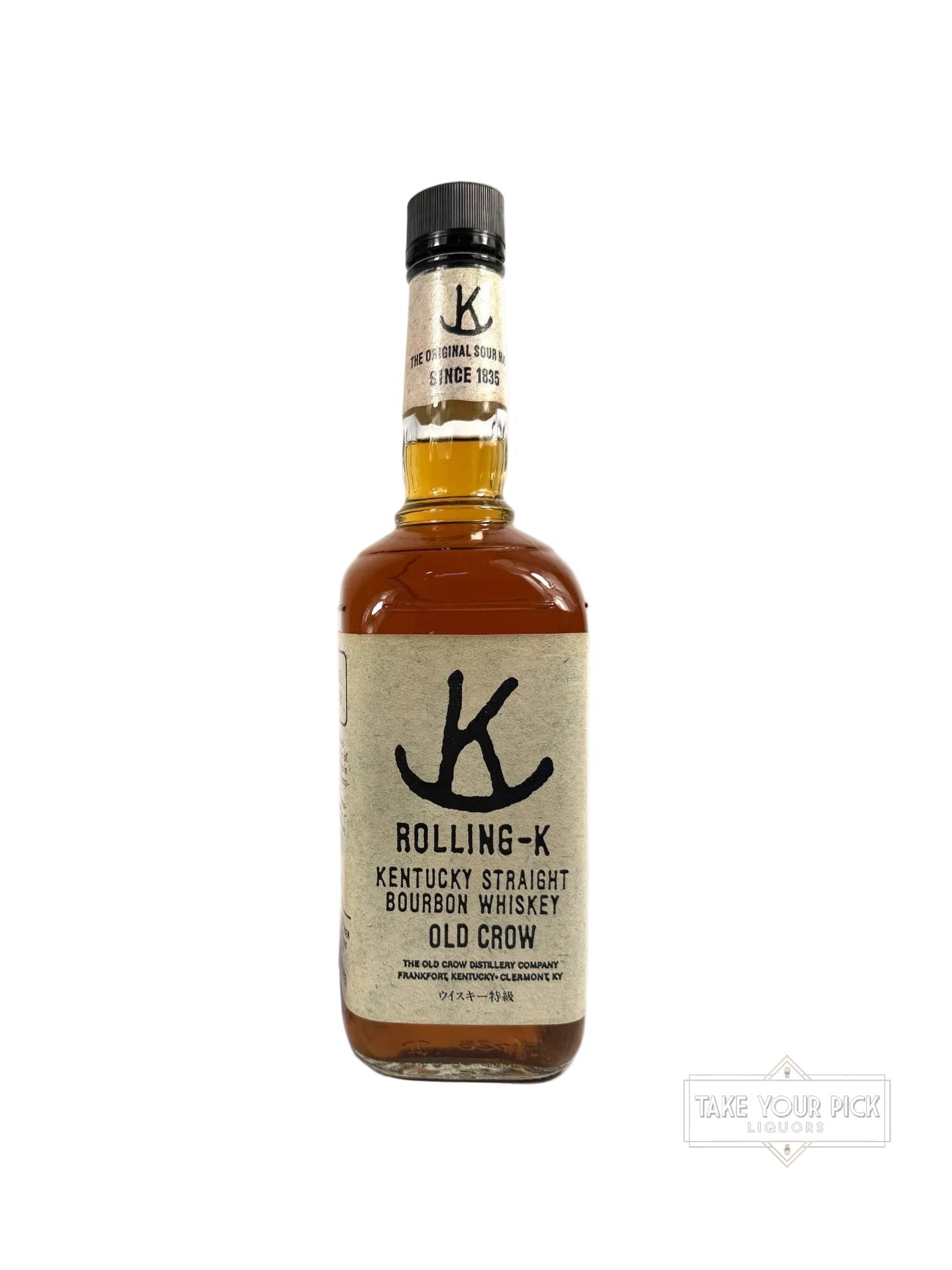 Rolling K Old Crow 1988 (National Distillers) - 80 Proof