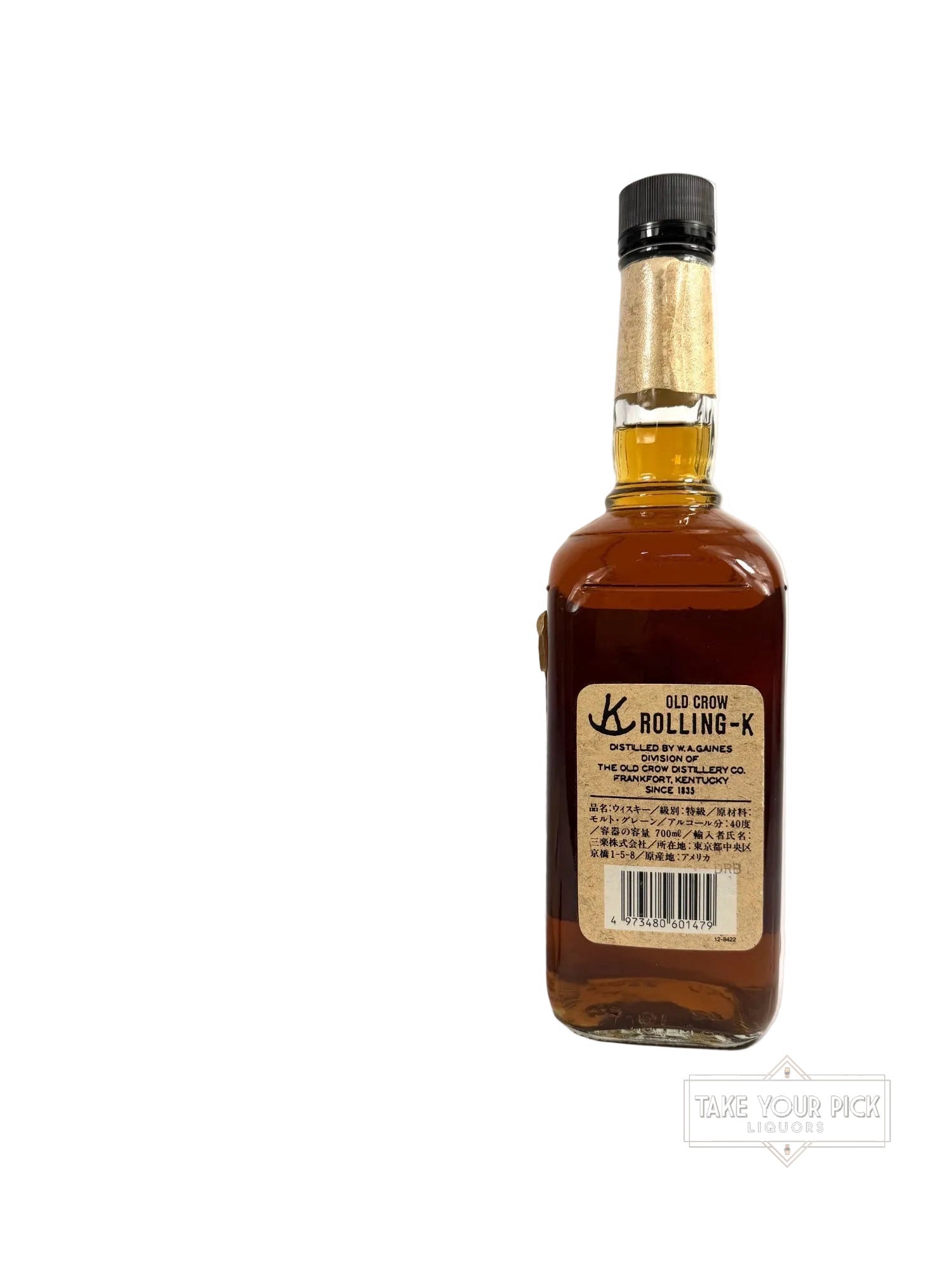 Rolling K Old Crow 1988 (National Distillers) - 80 Proof