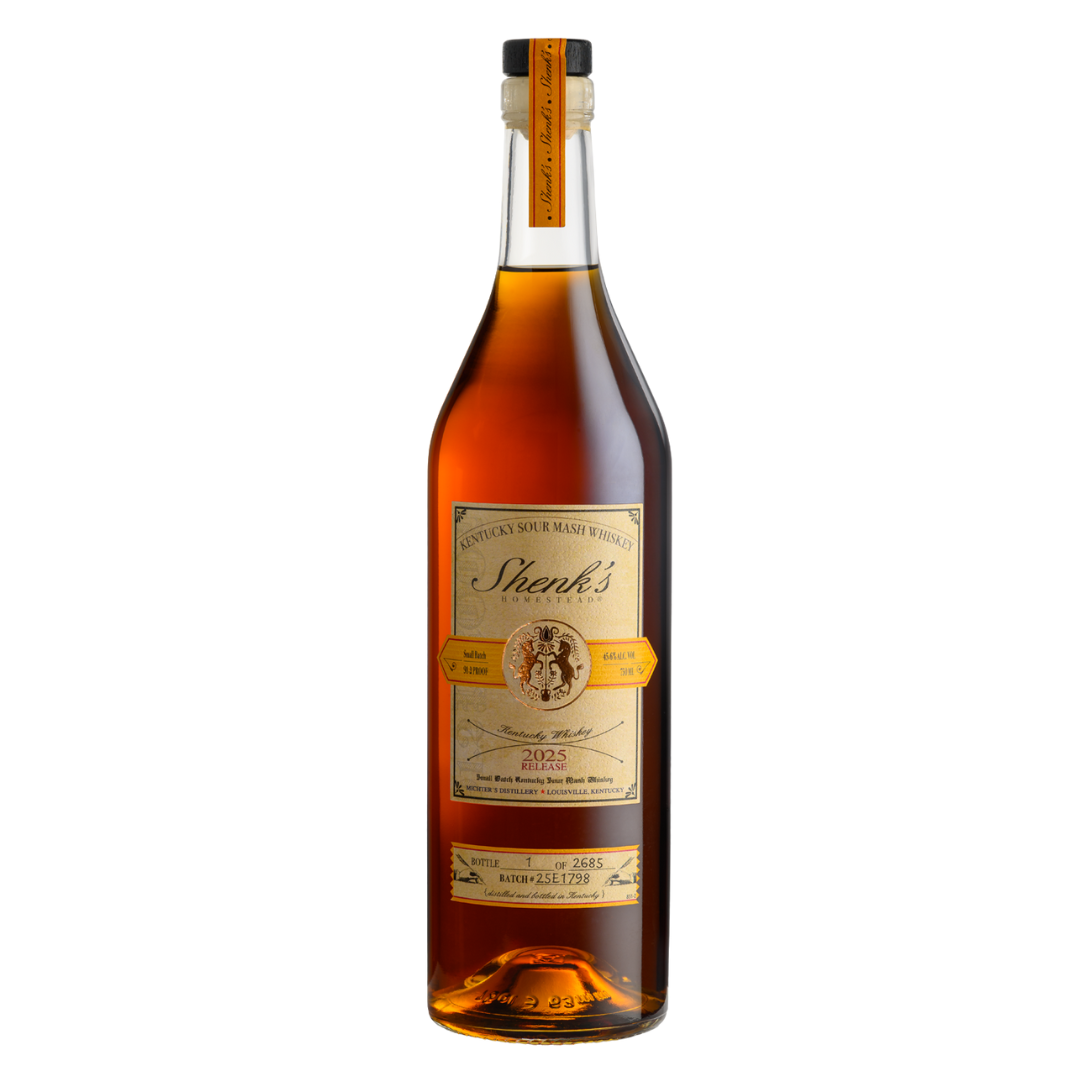 Shenk's Homestead 2025 Release Small Batch Sour Mash Whiskey 750ml