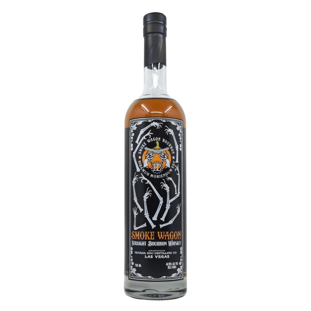 Smoke Wagon Straight Bourbon Whiskey Halloween Glow In the Dark Edition