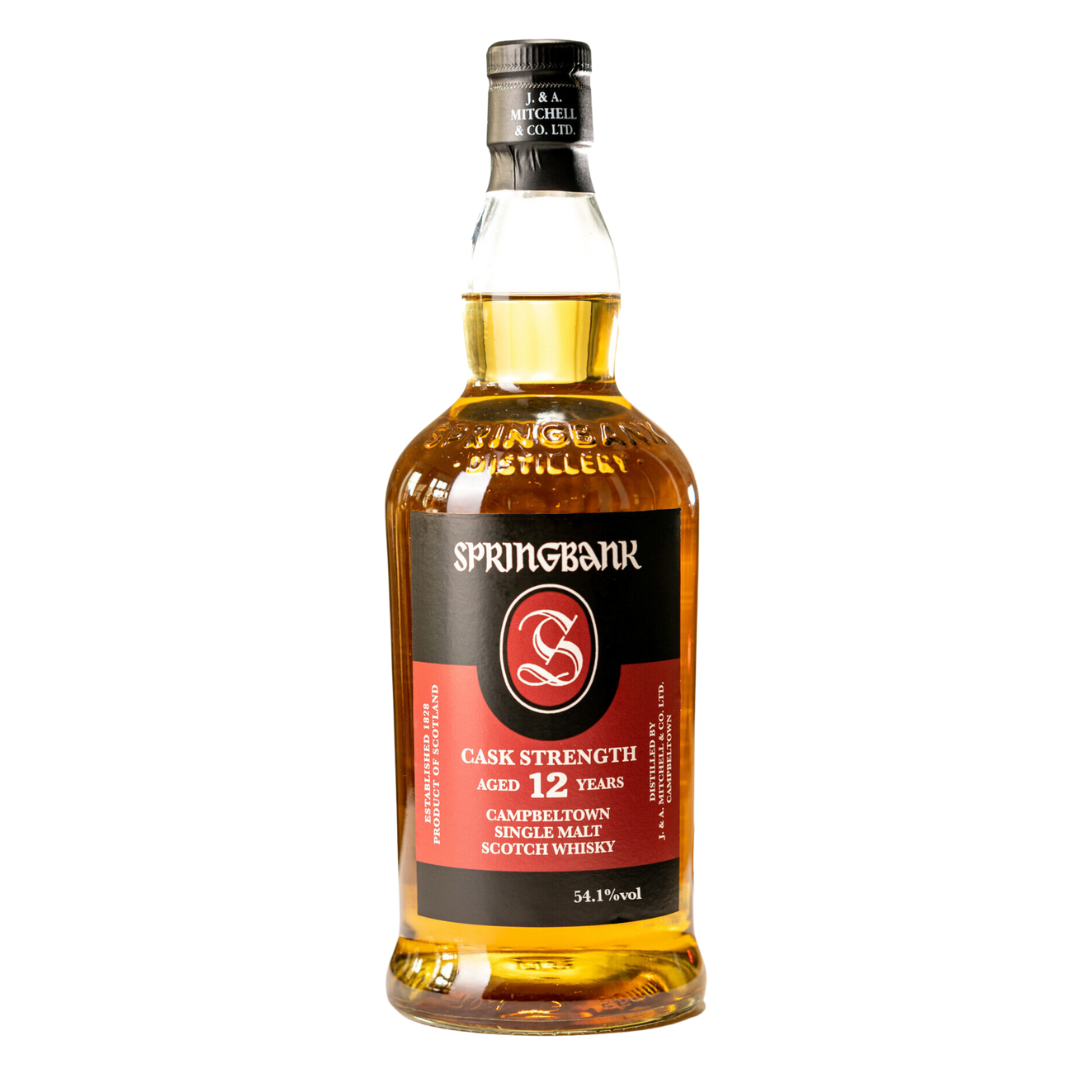 Springbank Cask Strength 12 Year Single Malt Scotch Whisky 55.5 Proof 700ml