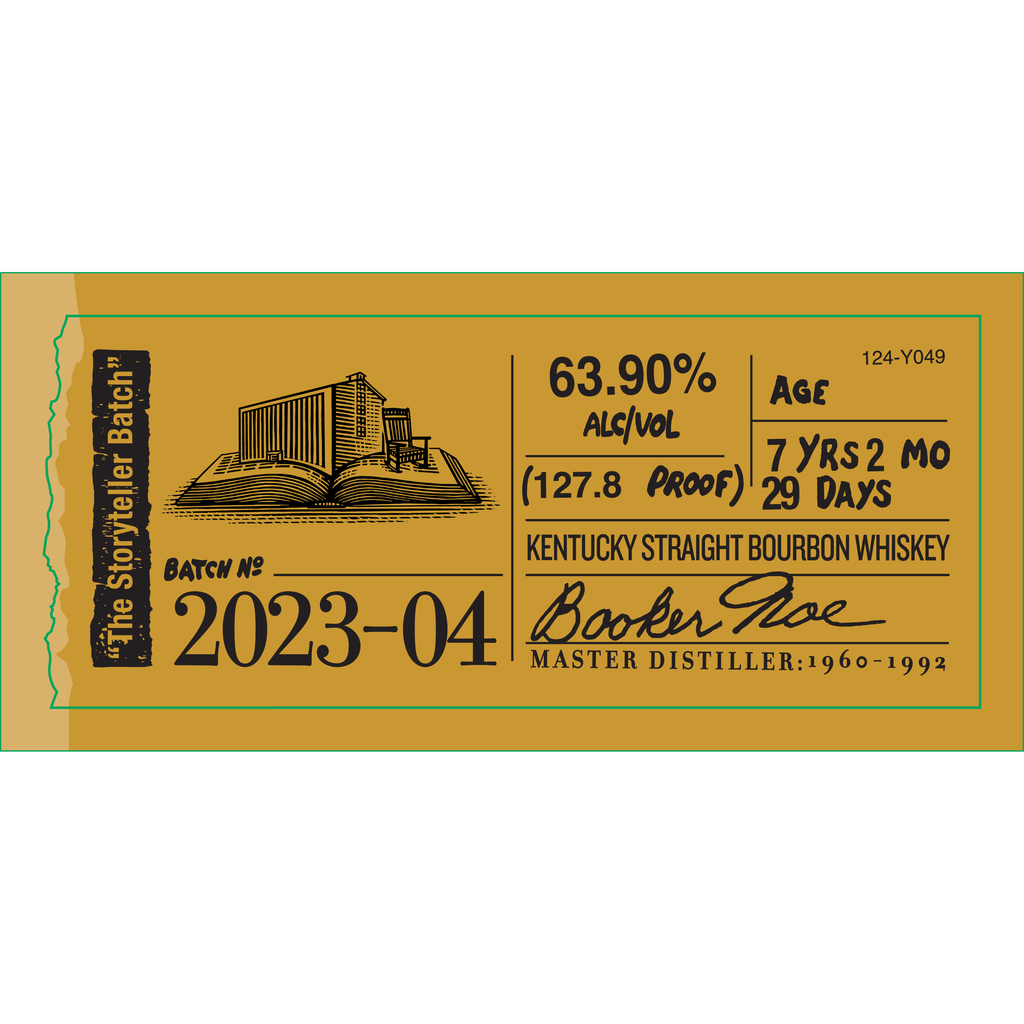 Booker's Bourbon 2023-04 'Storyteller Batch'