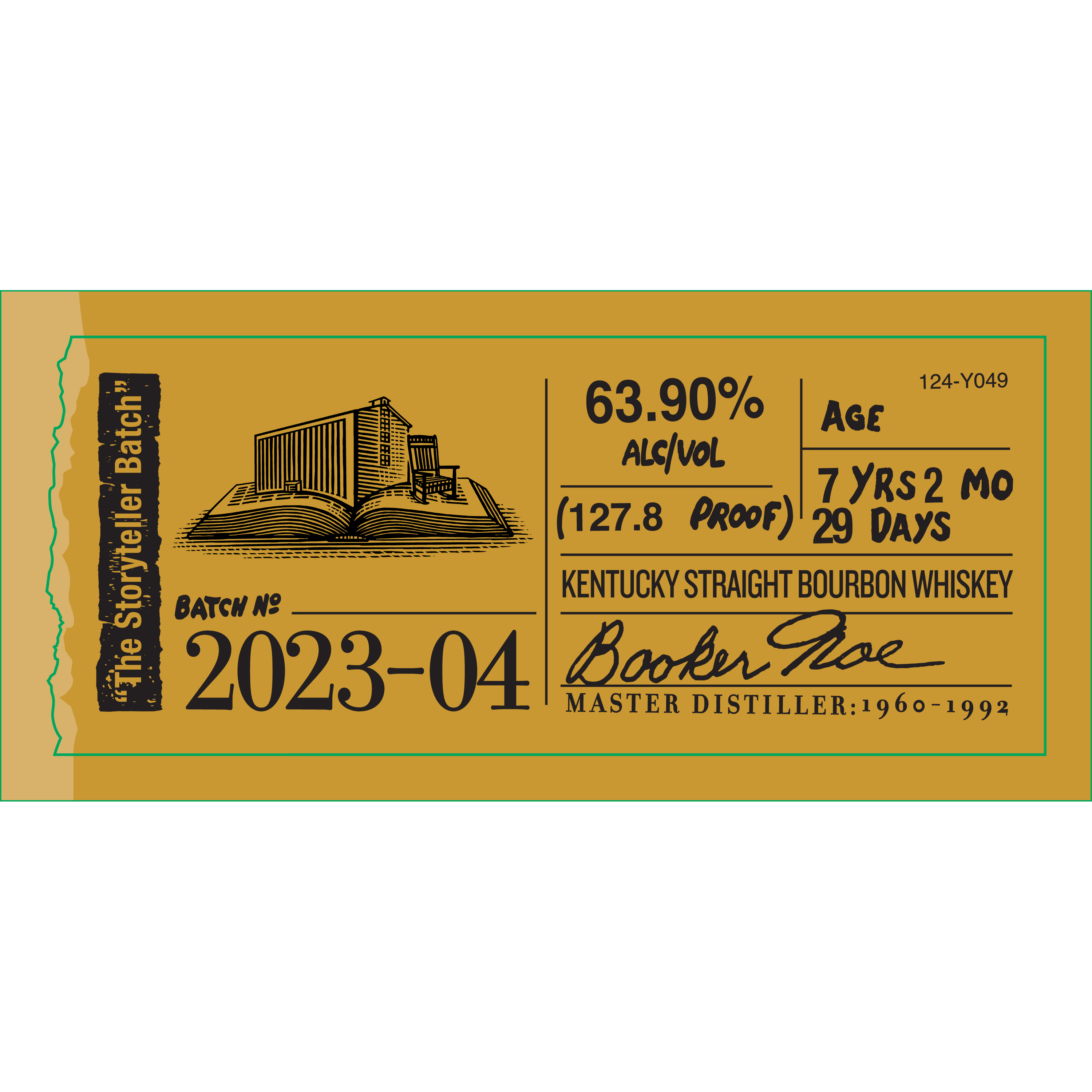 Booker's Bourbon 2023-04 'Storyteller Batch'