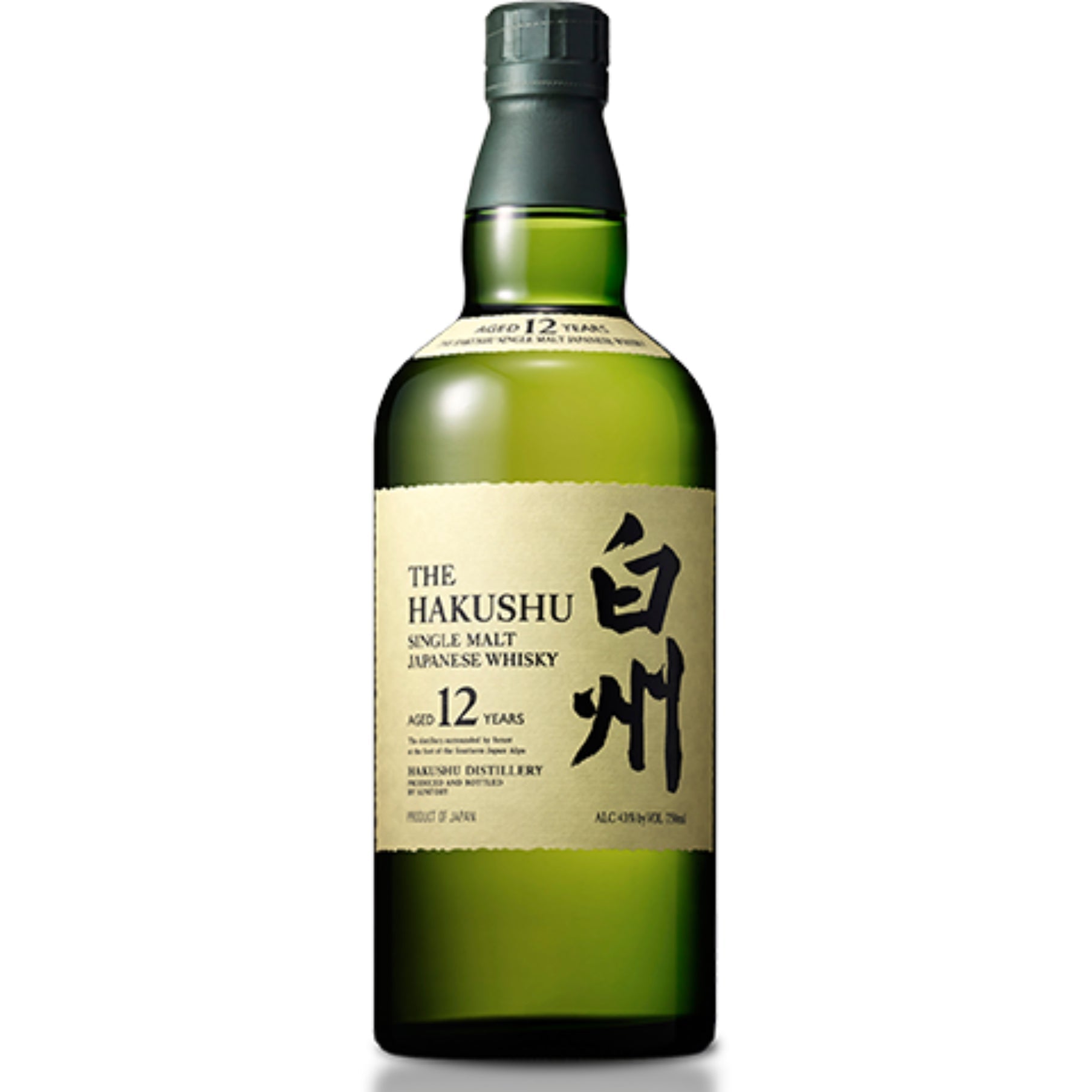The Hakushu 12 Yr Single Malt Japanese Whisky